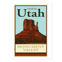 Travel Utah Postcards