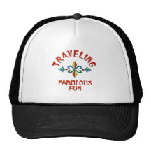 Travelling Fabulous Fun Trucker Hats
