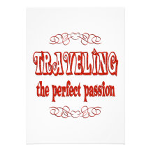 Travelling Passion Custom Invites
