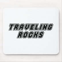 Travelling Rocks Mousemat