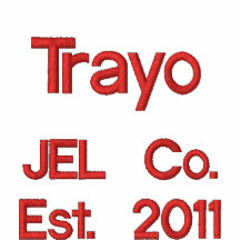 Trayo(Rapper) Clothing line Embroidered Hooded Sweatshirt