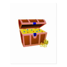 Treasure Chest Post Cards