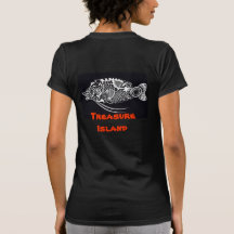 Treasure Island womens shirt design
