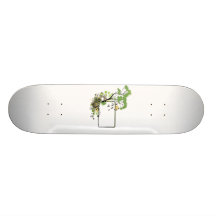 Tree bird frame simpler floral.png custom skateboard