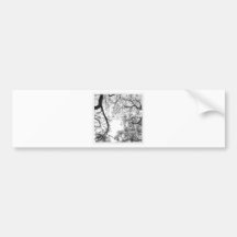 Tree Branches Bumper Sticker