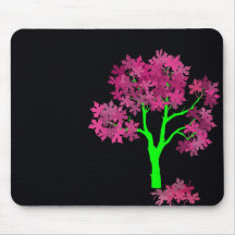 tree in bloom mousepad