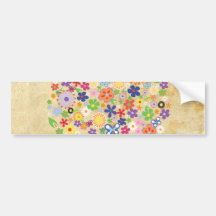 Tree of Flowers Bumper Sticker