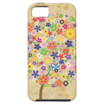 Tree of Flowers iPhone 5 Case