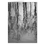 Tree reflections greeting card
