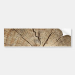 Tree Rings Background Bumper Stickers
