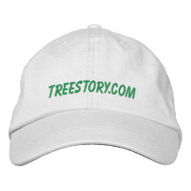 Tree Story Hat Embroidered Baseball Cap