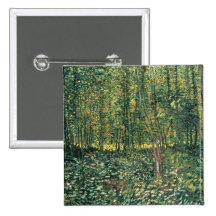 Trees and Undergrowth, 1887 Pin