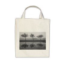 Trees by the lake bag
