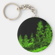 Trees In The Dark Keychains