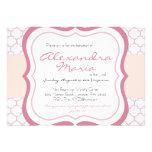 Trendy Baby Dedication Christening Invitation