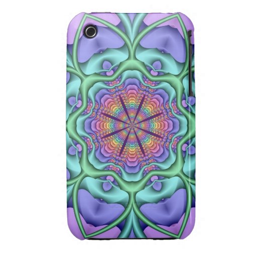 Trendy decorative abstract iPhone 3 case