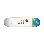 Trendy Ladybug Hitchin' A Ride Skate Deck
