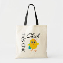 Tres' Chic Chick Tote Bags