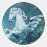 Trevi Fountain Horse Stickers