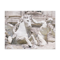 Trevi fountain, Rome Post Cards