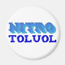 Tri Nitro Toluol Trinitrotoluol TNT Kühlschrankmagnet