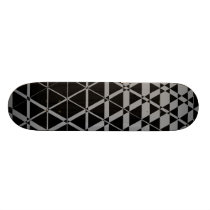Triagonal Ebony (Grey) Skateboard Deck skateboards