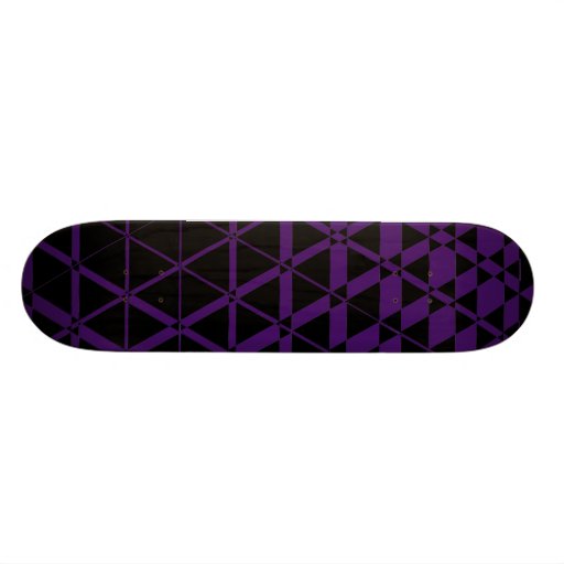 Triagonal Ebony (Indigo) Skateboard Deck