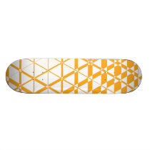 Triagonal Ivory (Amber) Skateboard Deck skateboards