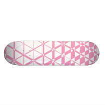 Triagonal Ivory (Pink) Skateboard Deck skateboards