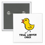 Trial Lawyer Chick Pin