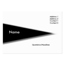 Triangle Business Card