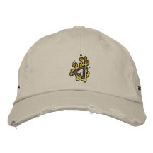 Triangle Embroidered Hat