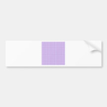 Triangles - Wisteria and Pale Lavender Bumper Stickers