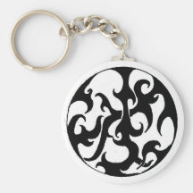 Tribal 2 keychain