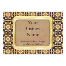 Tribal Business Card Template