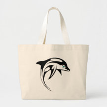 Tribal Dolphin Art #028 Bag