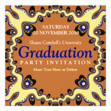 Tribal Heart Gathering Graduation Invitation