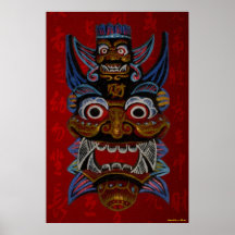 Chinese Demon Mask