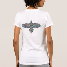 tribal native American Eagle womens shirt