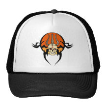 Tribal Skull Mesh Hats