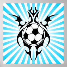 tribal soccer poster