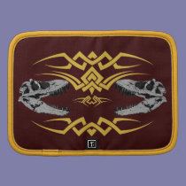 Tribal T-Rex Skulls yellow planners