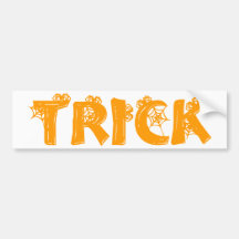 Trick Bumper Sticker