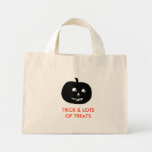 TRICK & LOTS OF TREATS CANVAS BAG