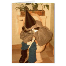 Trick o Treating  blank card