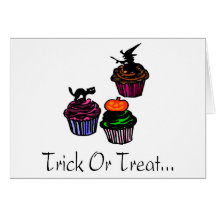 Trick Or Treat Greeting Cards