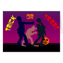 Trick or Treat Grußkarten