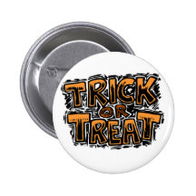 Trick or Treat Halloween Button