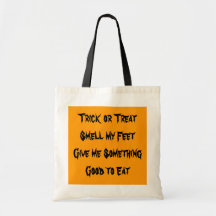 Trick or Treat Sayings Bag