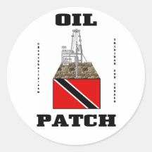 Trinidad And Tobago Oil Fields,Sticker,Oil,Gas